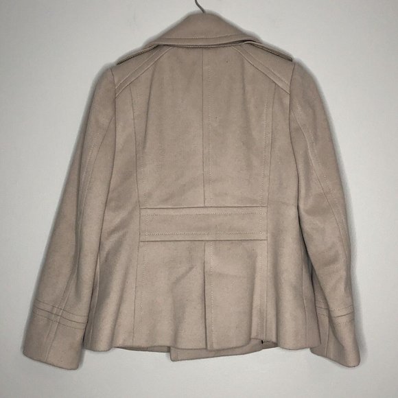 J. Crew Women Winter Wool Coat Peacoat Double-breasted P4 Thinsulate Insulation - Picture 6 of 12